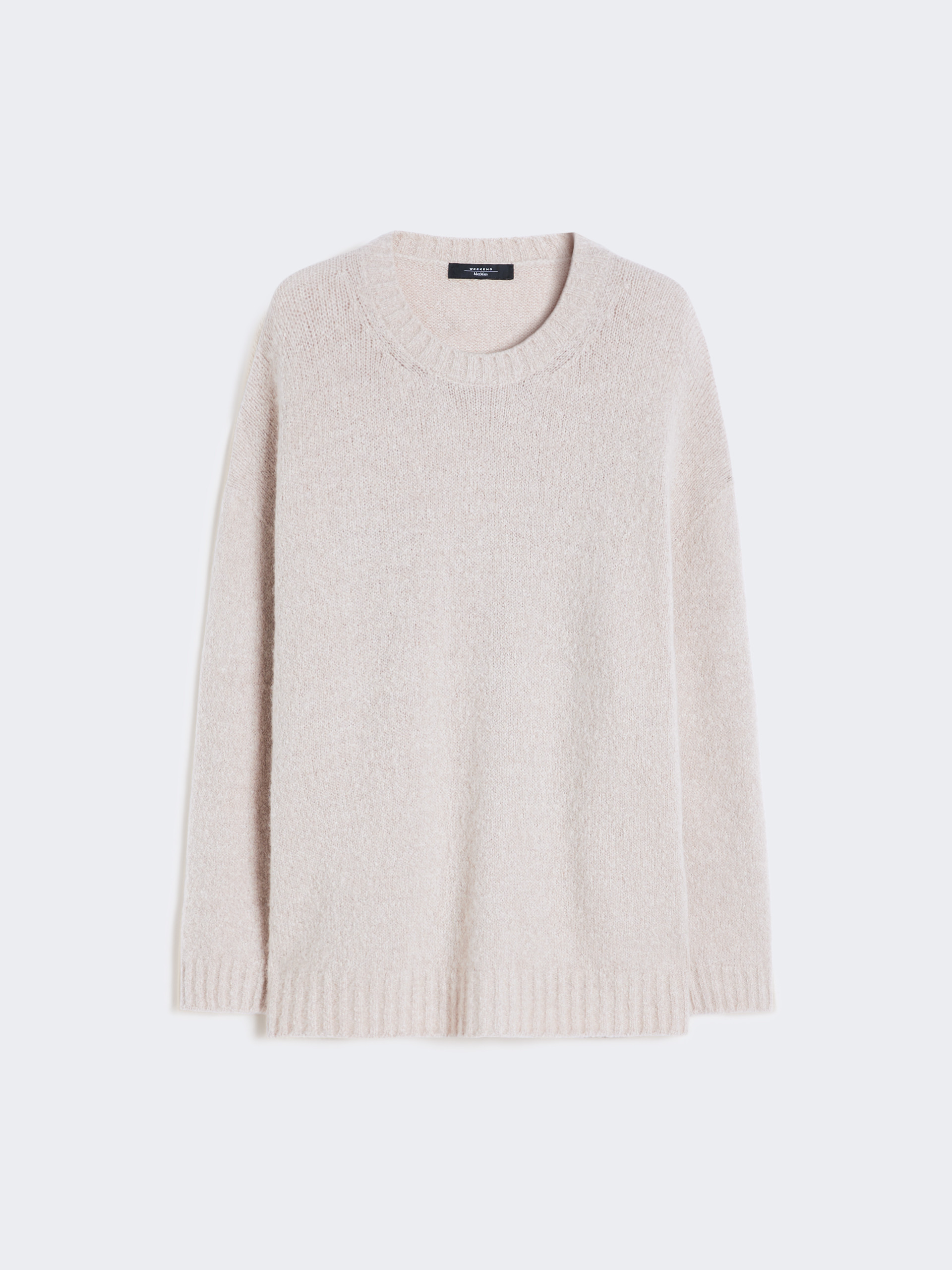 Oversized alpaca and cotton sweater - SAND - Max Mara - 5