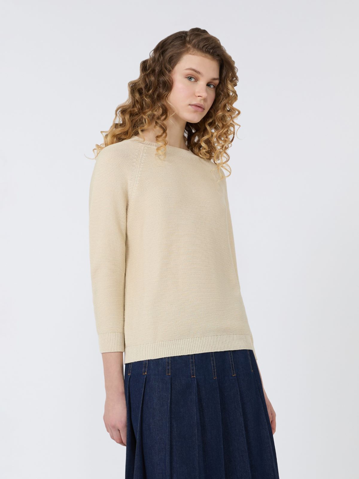 Cotton sweater - ECRU - Max Mara - 2