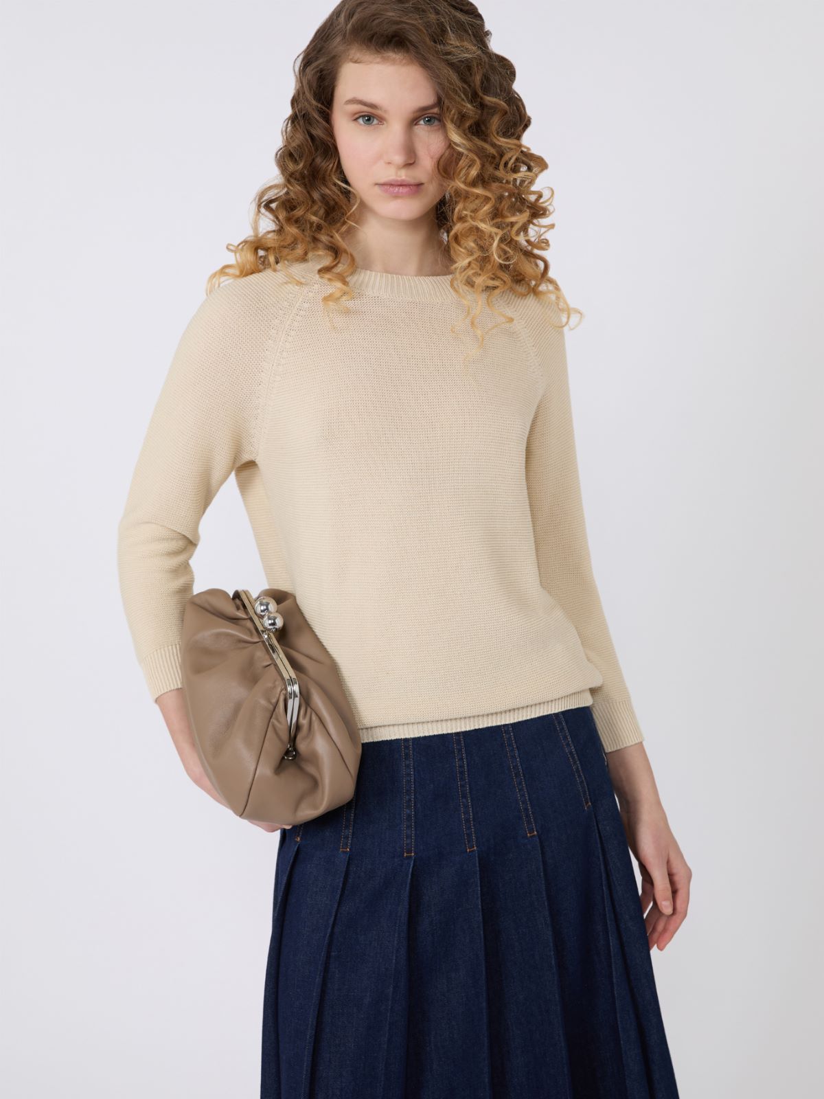 Cotton sweater - ECRU - Max Mara - 4