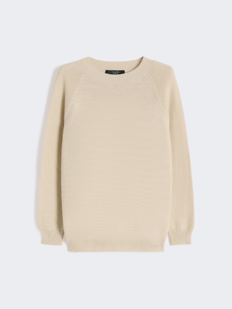 Cotton sweater - ECRU - Max Mara