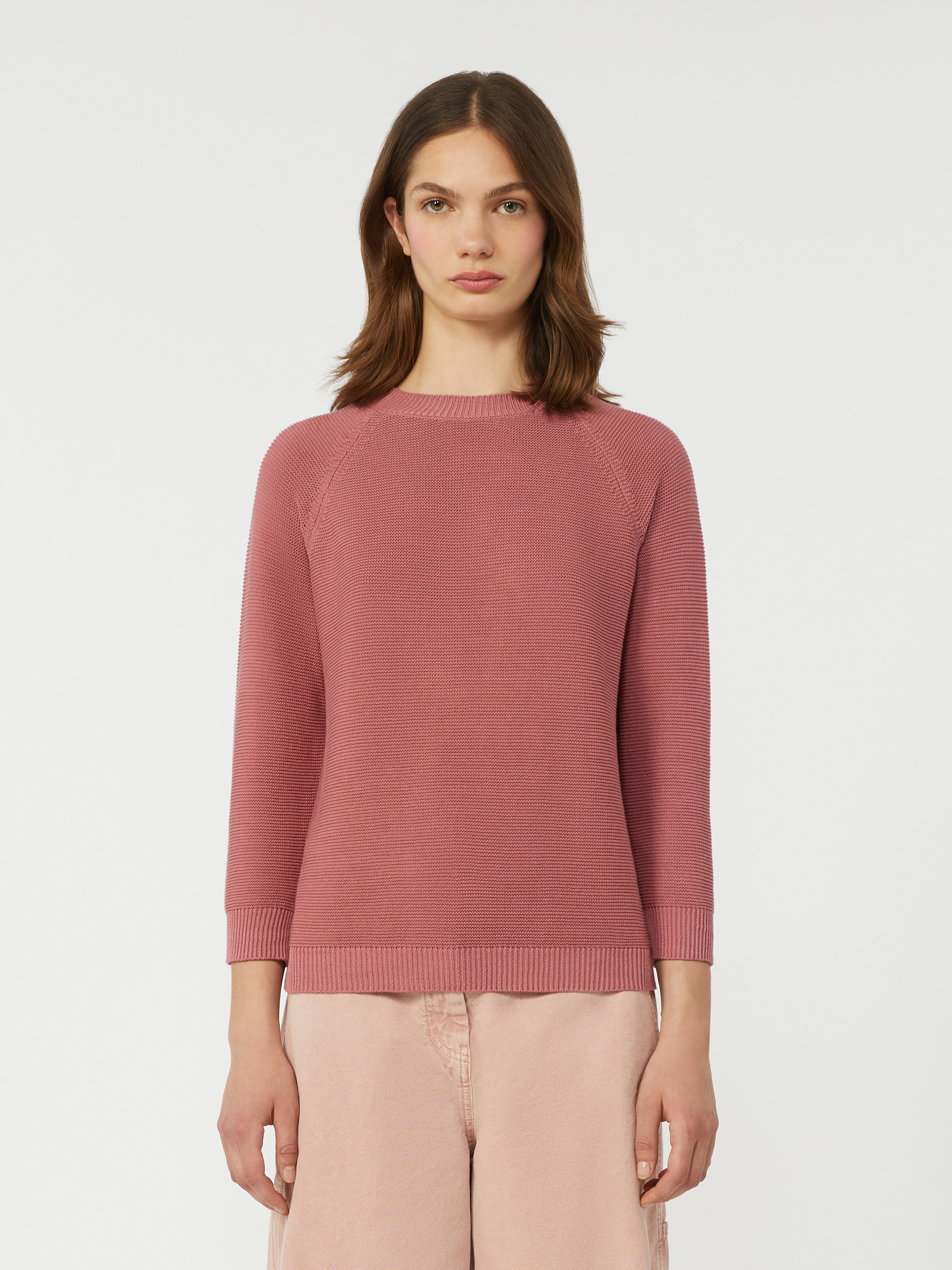 Cotton sweater - ANTIQUE ROSE - Max Mara - 2