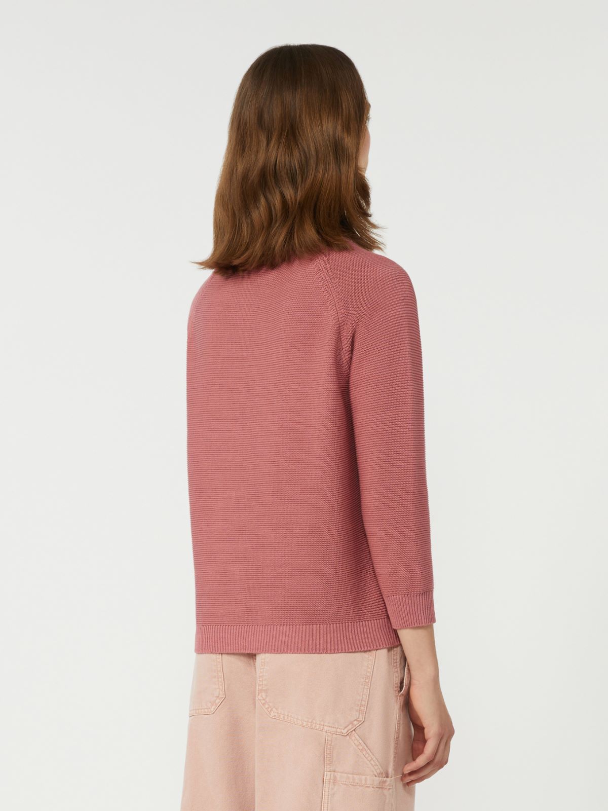 Cotton sweater - ANTIQUE ROSE - Max Mara - 5