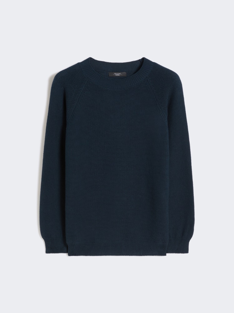 Pullover aus Baumwolle - BLAU - Max Mara