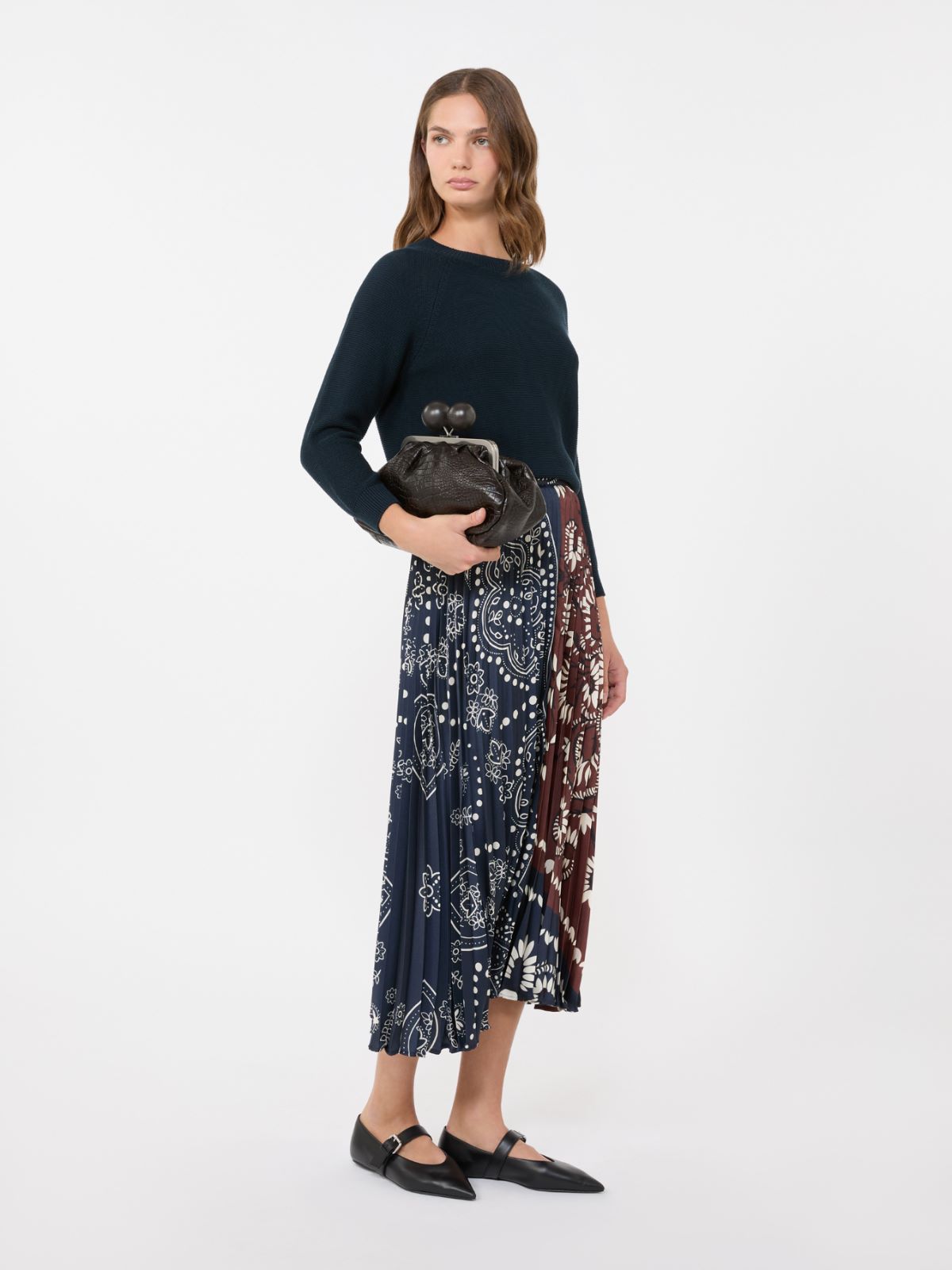 Cotton sweater - NAVY - Max Mara - 5