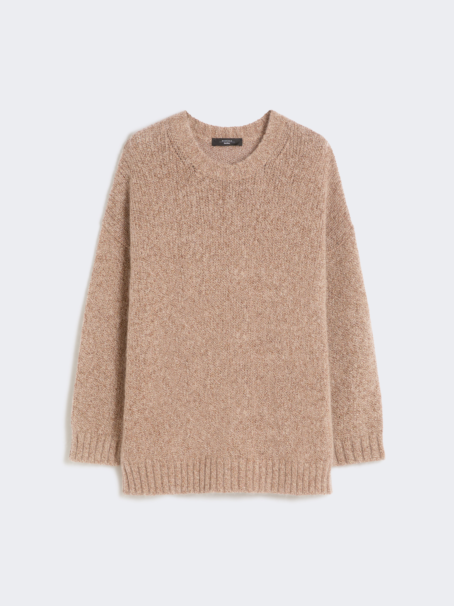 Oversized mohair and lurex sweater - COPPER - Max Mara - 5