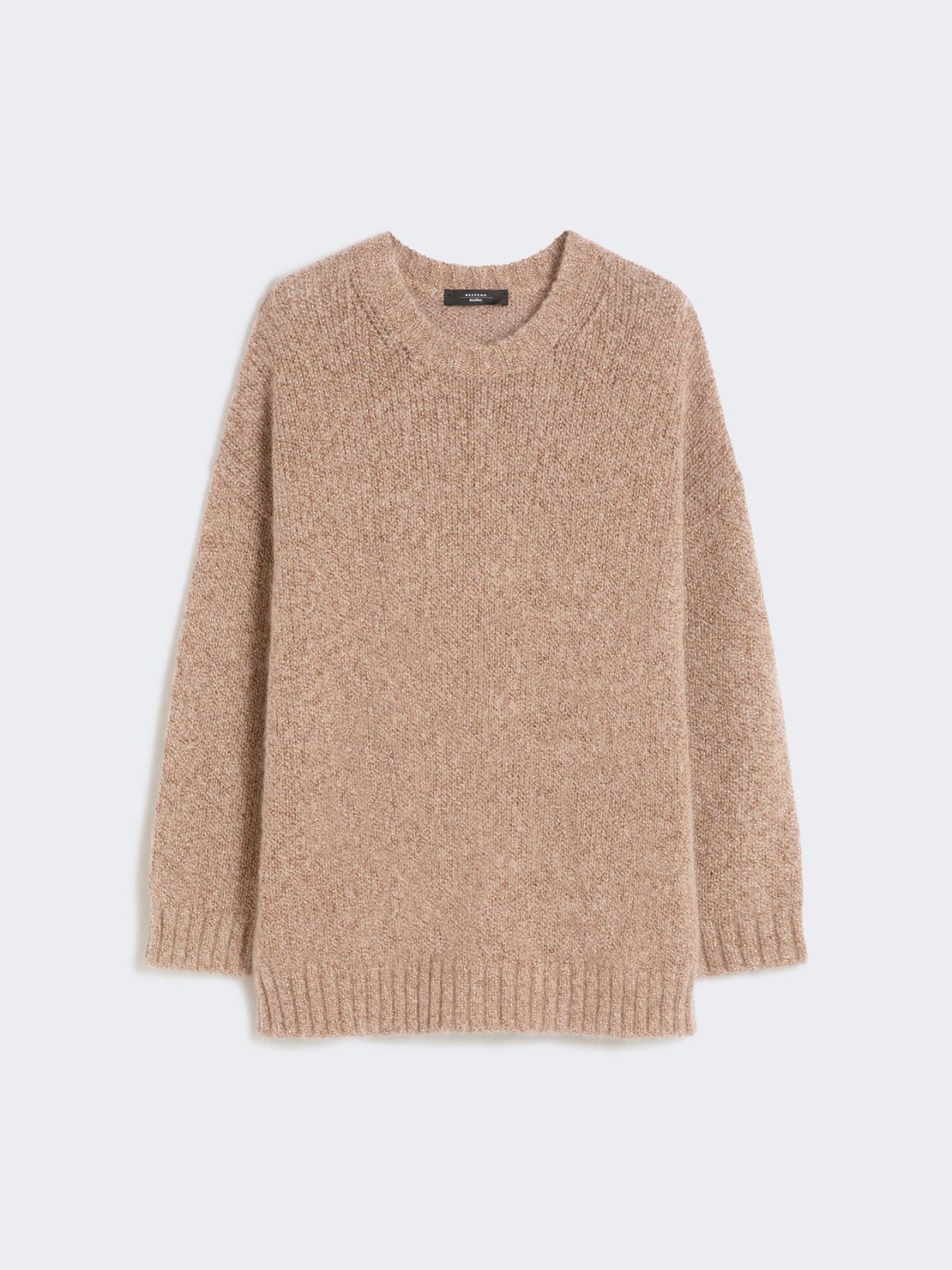 Oversized mohair and lurex sweater - COPPER - Max Mara - 5