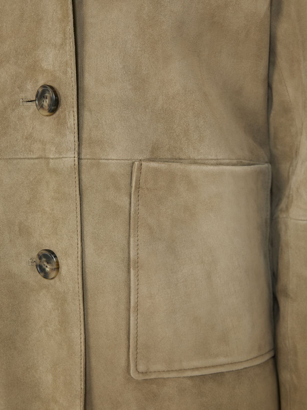 Cropped suede jacket - MUD - Max Mara - 11
