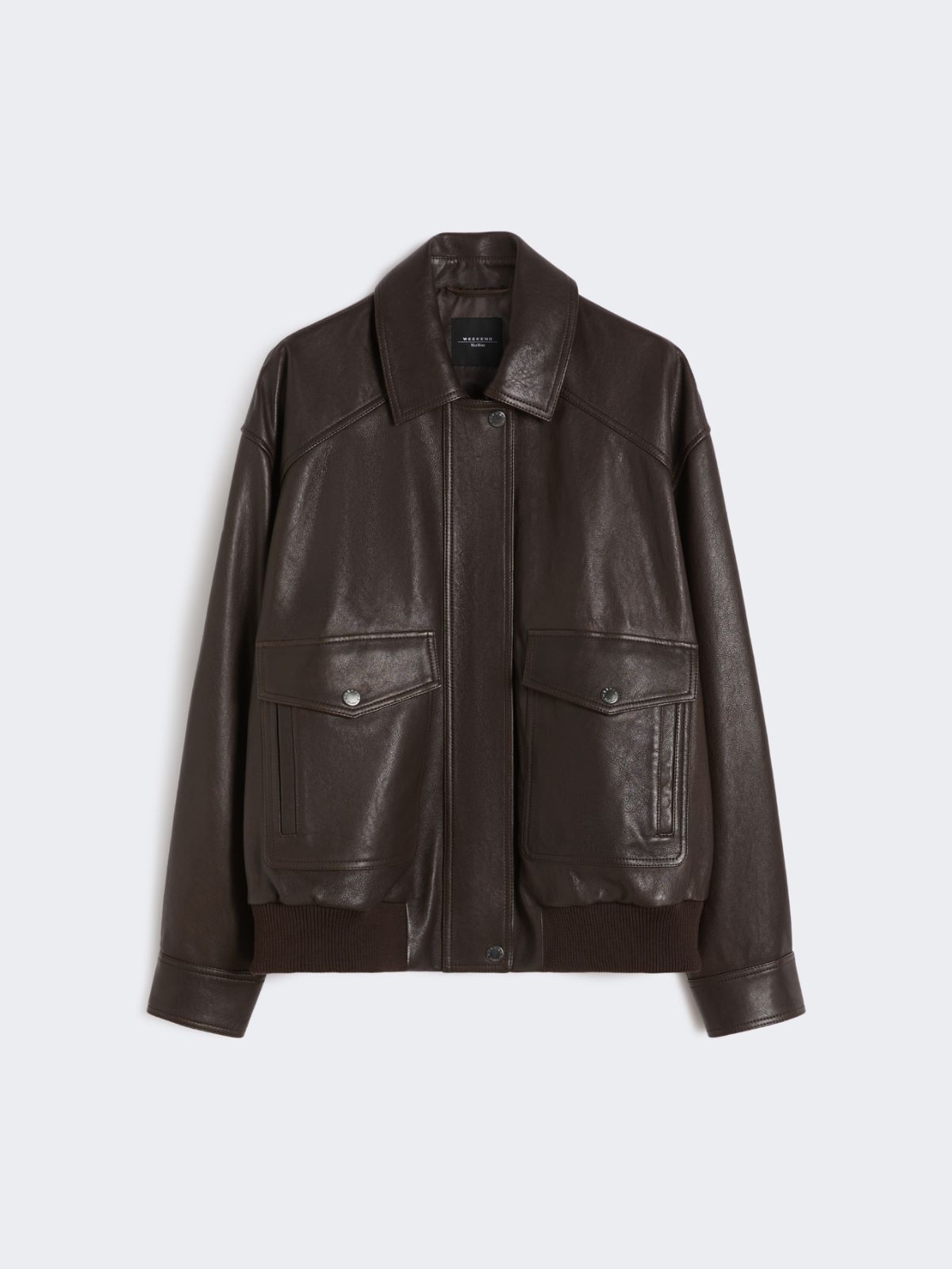 Leather jacket - BROWN - Max Mara - 9