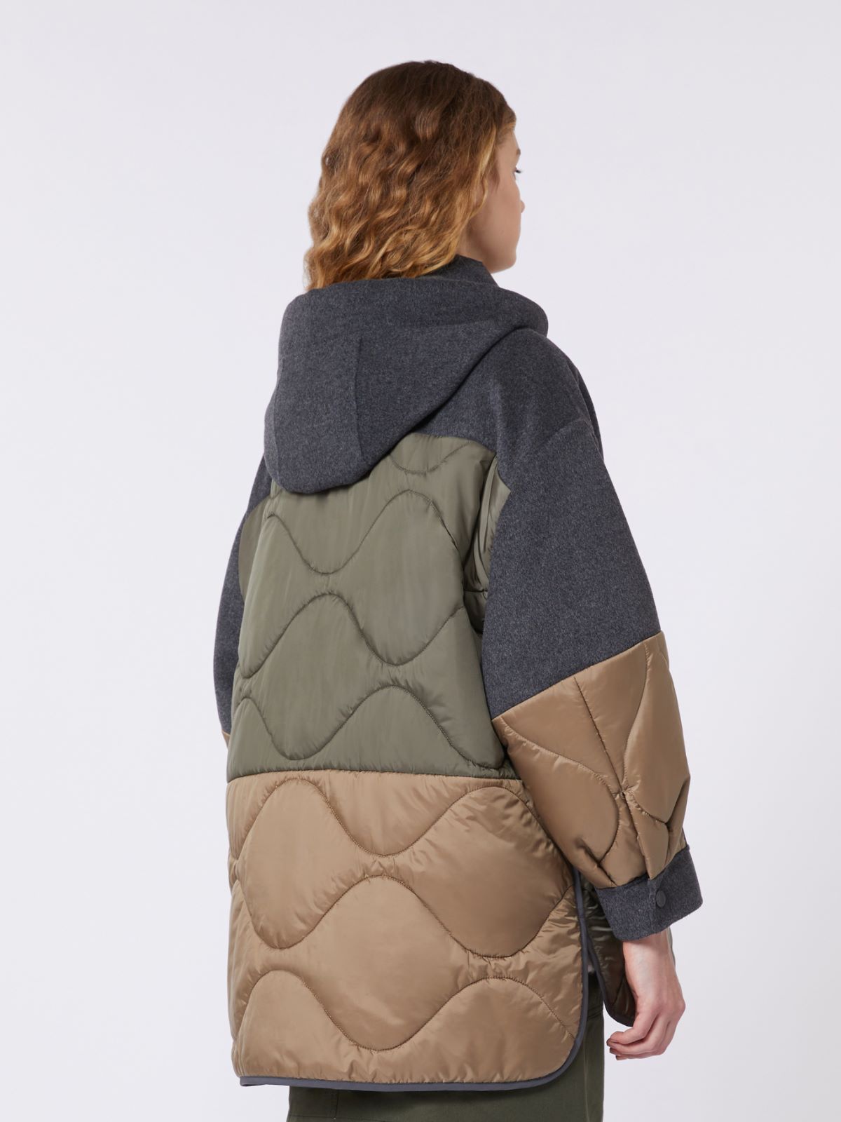 오쏠라 버진울 패딩 - DARK GREY - Max Mara - 4