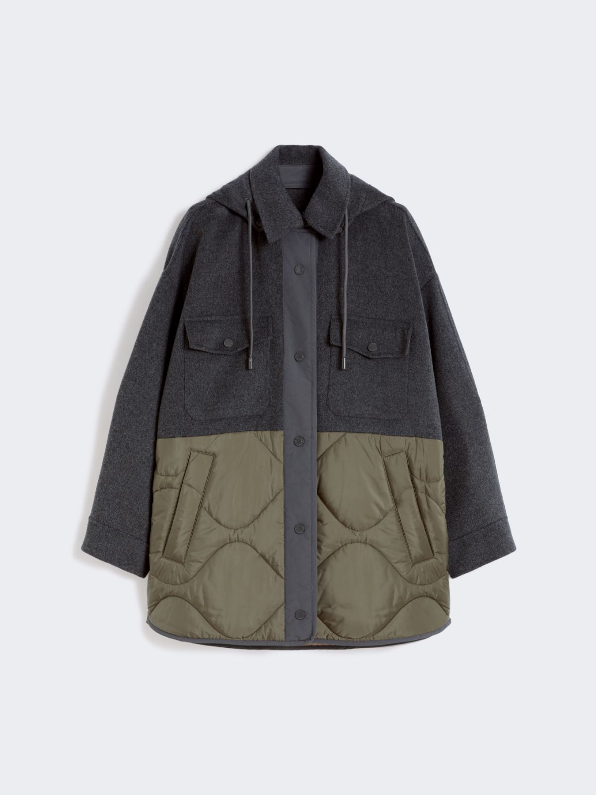 오쏠라 버진울 패딩 - DARK GREY - Max Mara - 4