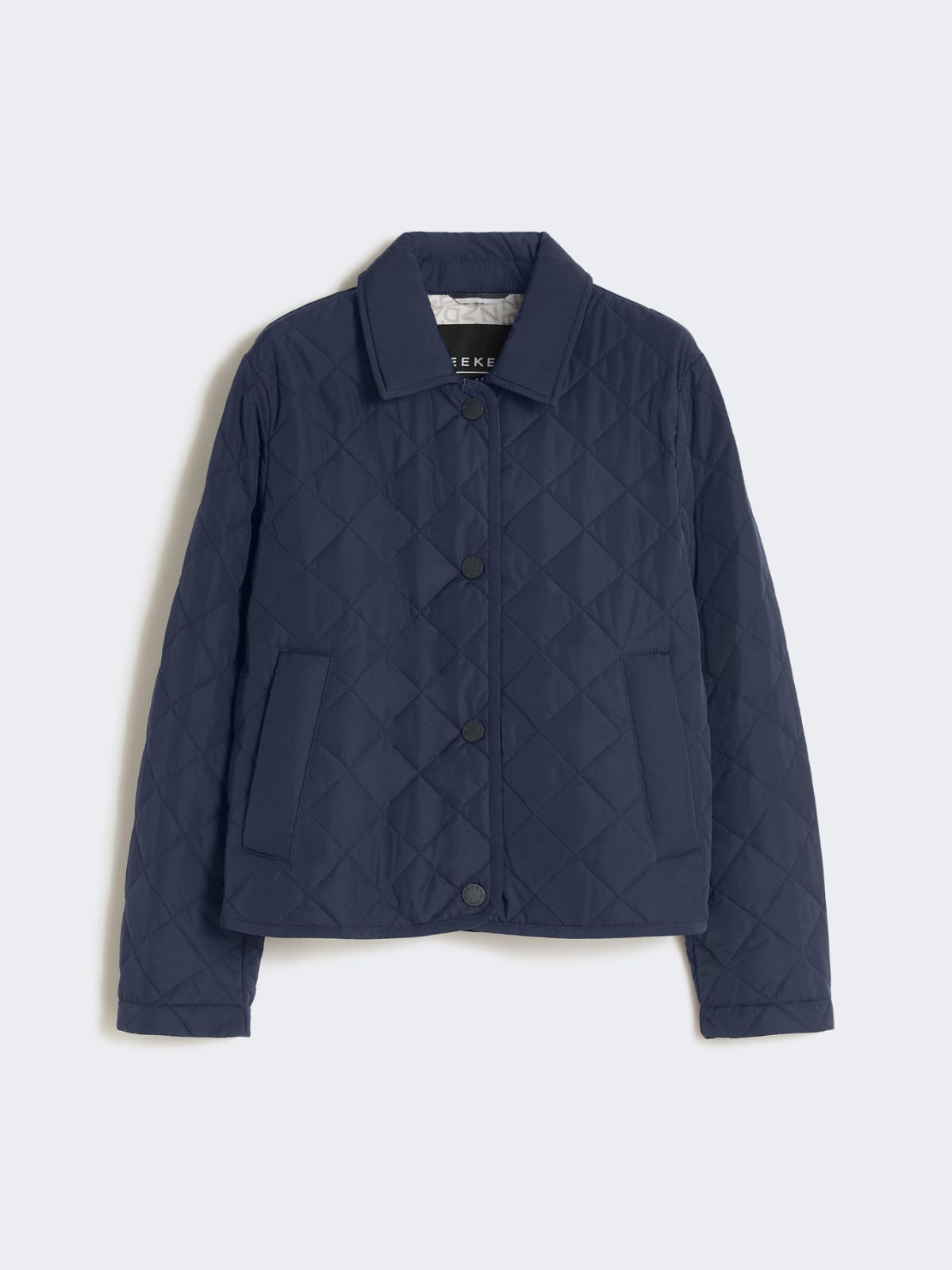 Short padded jacket in water-repellent fabric - NAVY - Max Mara - 10
