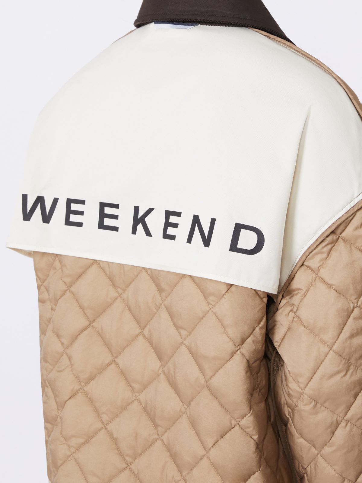 Reversible padded jacket in water-repellent fabric - BEIGE - Max Mara - 11