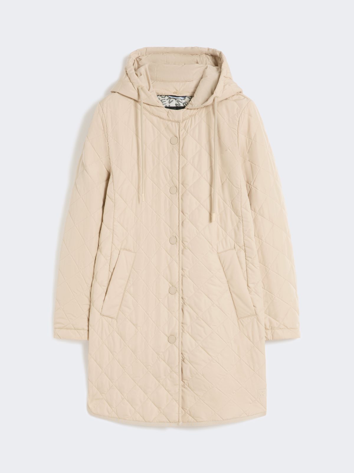 Water-repellent fabric padded parka - SAND - Max Mara - 5
