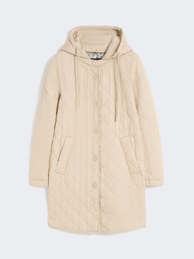 Ocieplana parka z tkaniny hydrofobowej - PIASKOWY - Max Mara