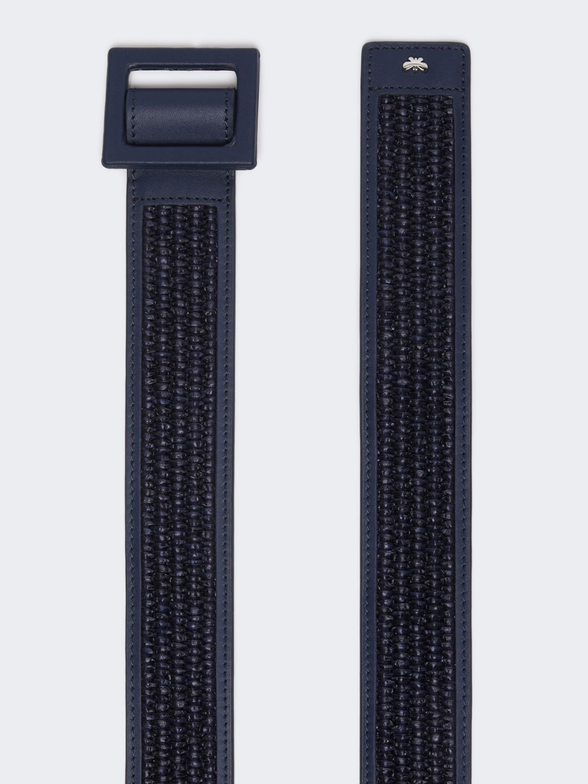 Raffia effect belt - ULTRAMARINE - Max Mara - 2
