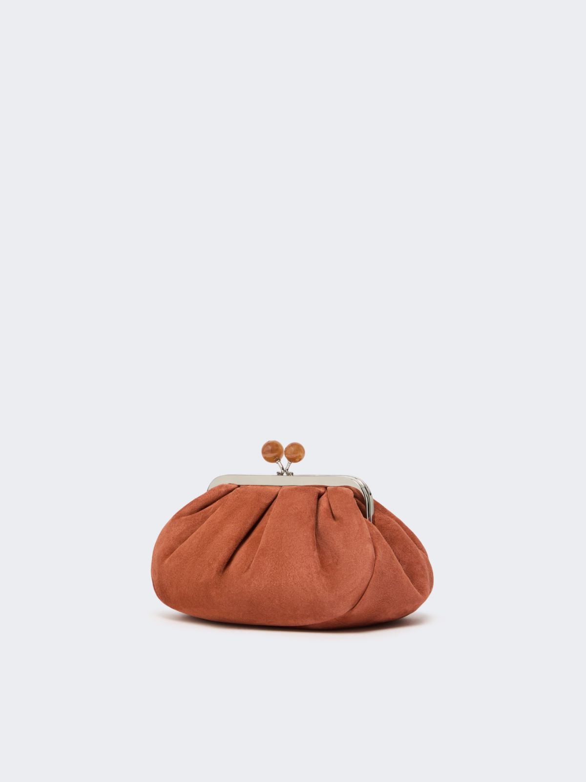 Small suede Pasticcino Bag - BROWN - Max Mara - 6