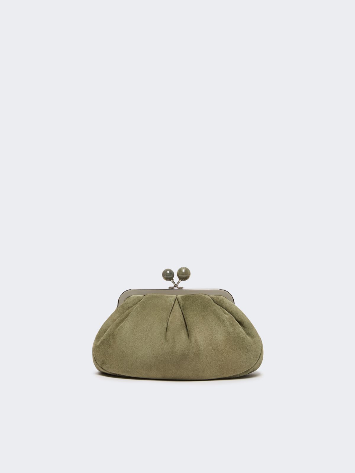 Small suede Pasticcino Bag - MUD - Max Mara - 12