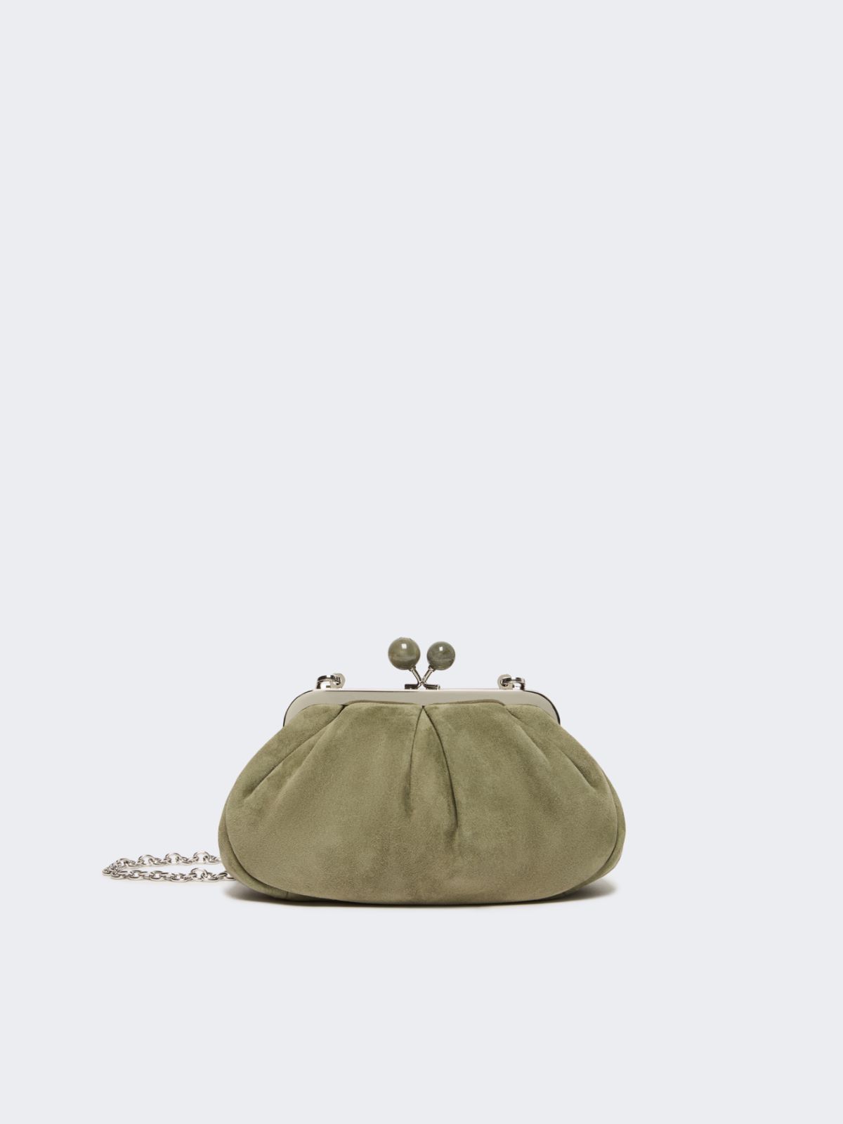 Small suede Pasticcino Bag - MUD - Max Mara - 6