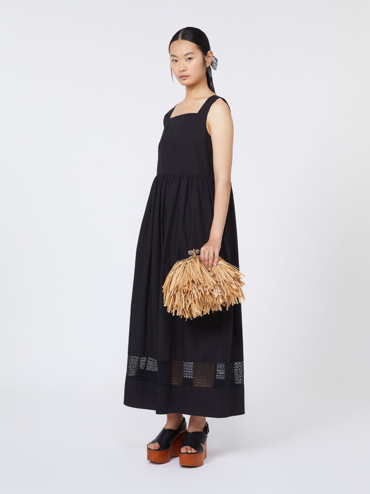 Pasticcino Bag small con frange + BEIGE - Max Mara