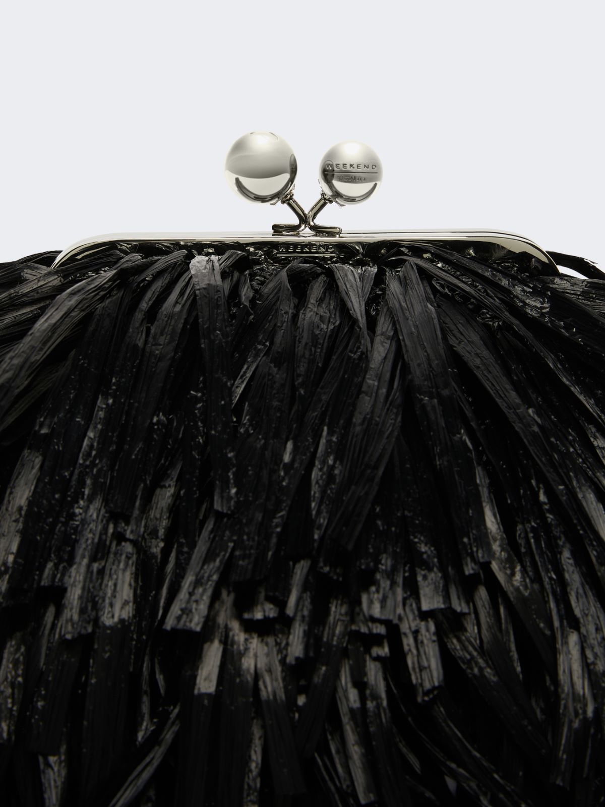 Small Pasticcino Bag with fringes - BLACK - Max Mara - 4