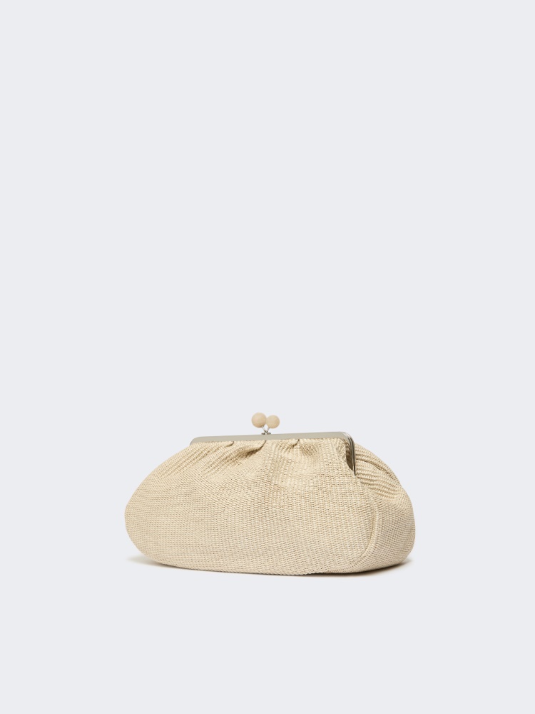 Large raffia-effect Pasticcino bag - TURTLEDOVE - Max Mara - 2