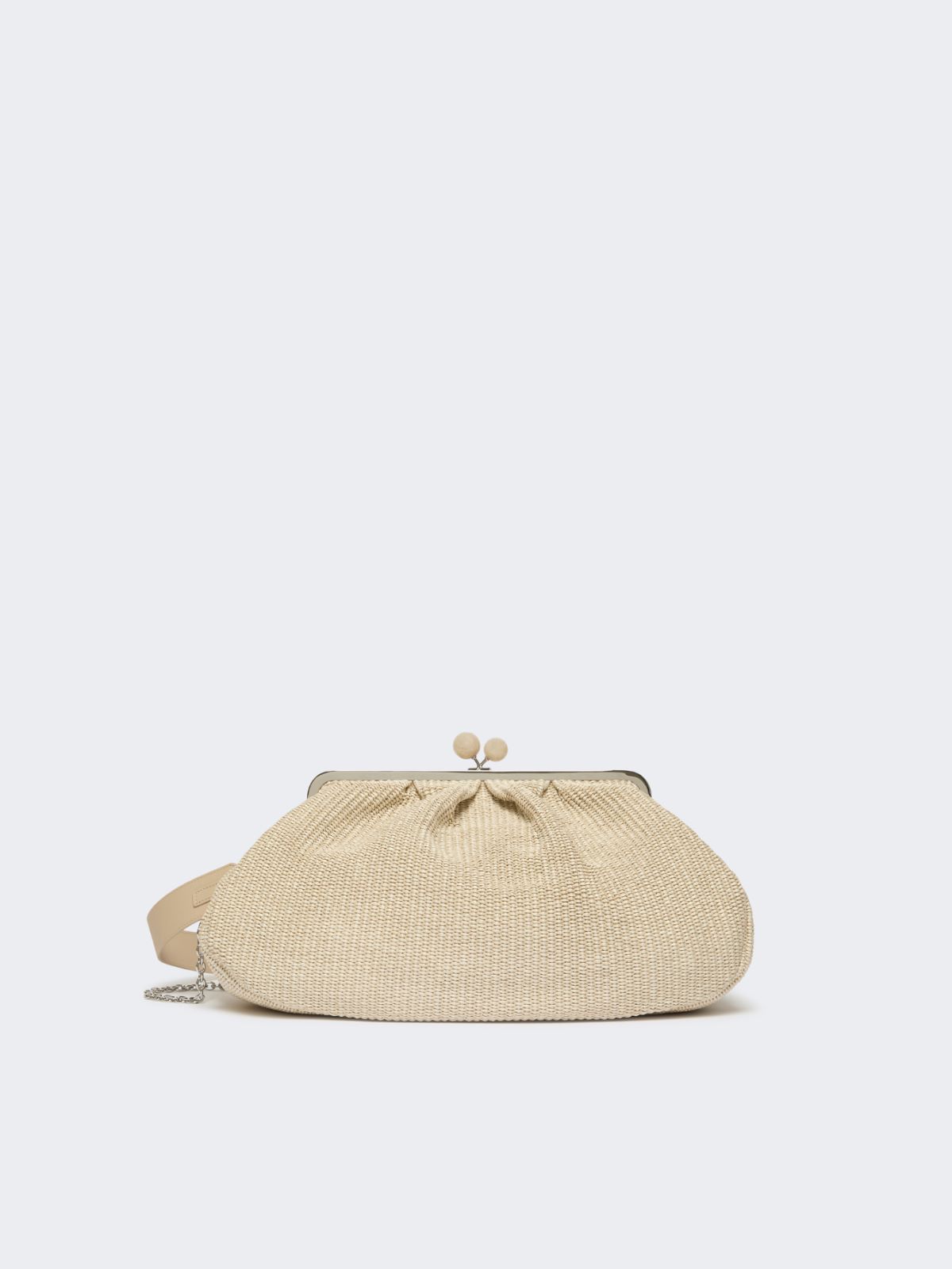 Large raffia-effect Pasticcino bag - TURTLEDOVE - Max Mara