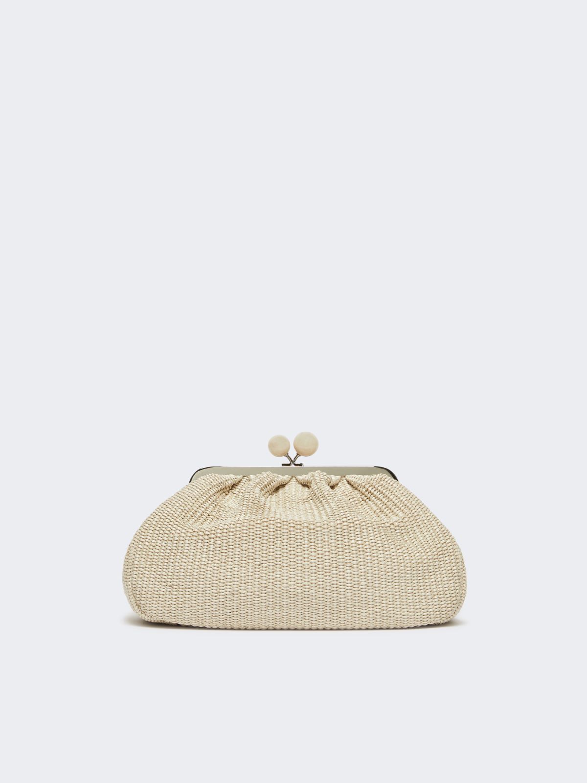 Medium raffia-effect Pasticcino bag - TURTLEDOVE - Max Mara - 12