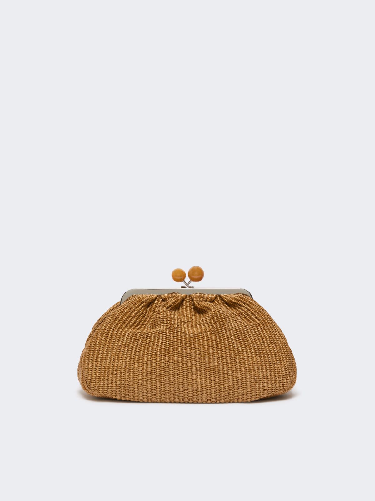 Medium raffia-effect Pasticcino bag - TANGERINE - Max Mara - 3