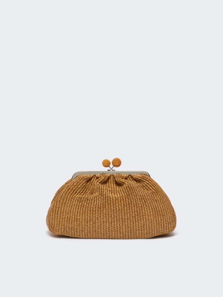 Medium raffia-effect Pasticcino bag - TANGERINE - Max Mara - 3
