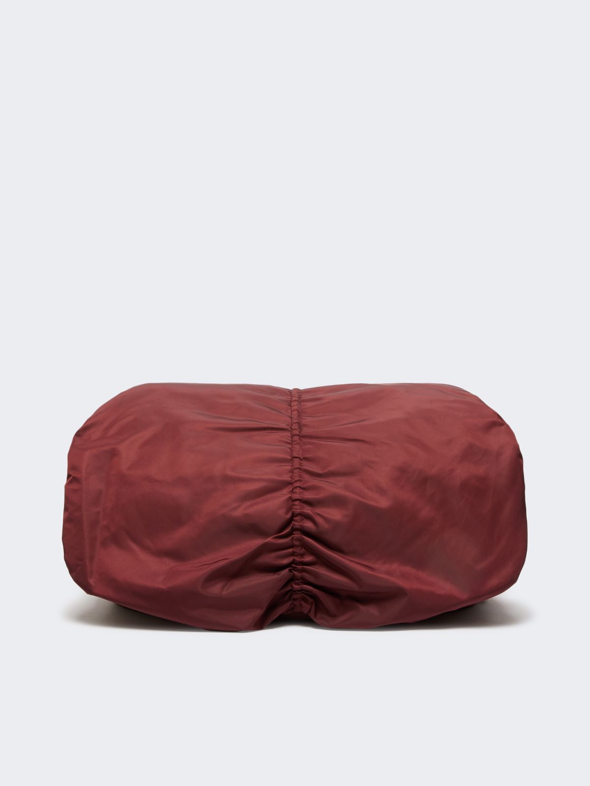 Extra-large technical gabardine Pasticcino Bag - BORDEAUX - Max Mara - 9