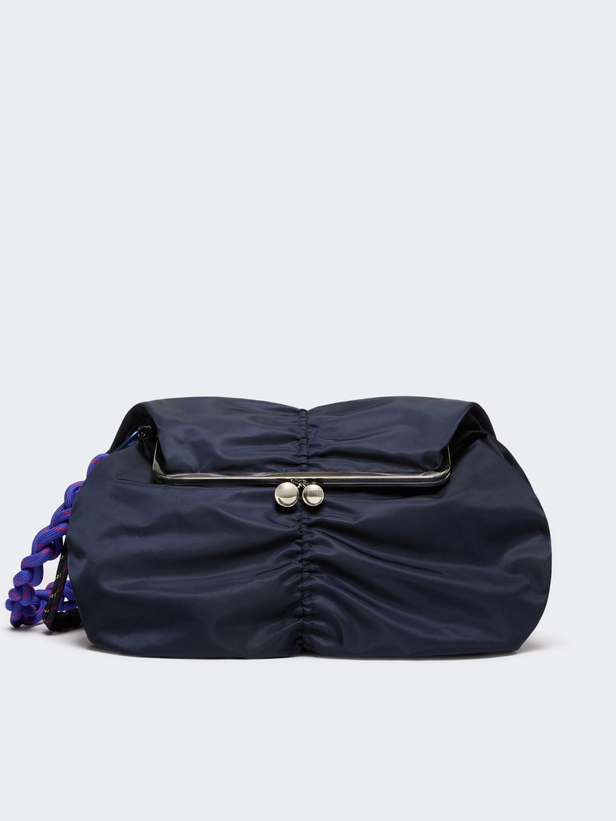 Extra-large technical gabardine Pasticcino Bag - ULTRAMARINE - Max Mara - 6