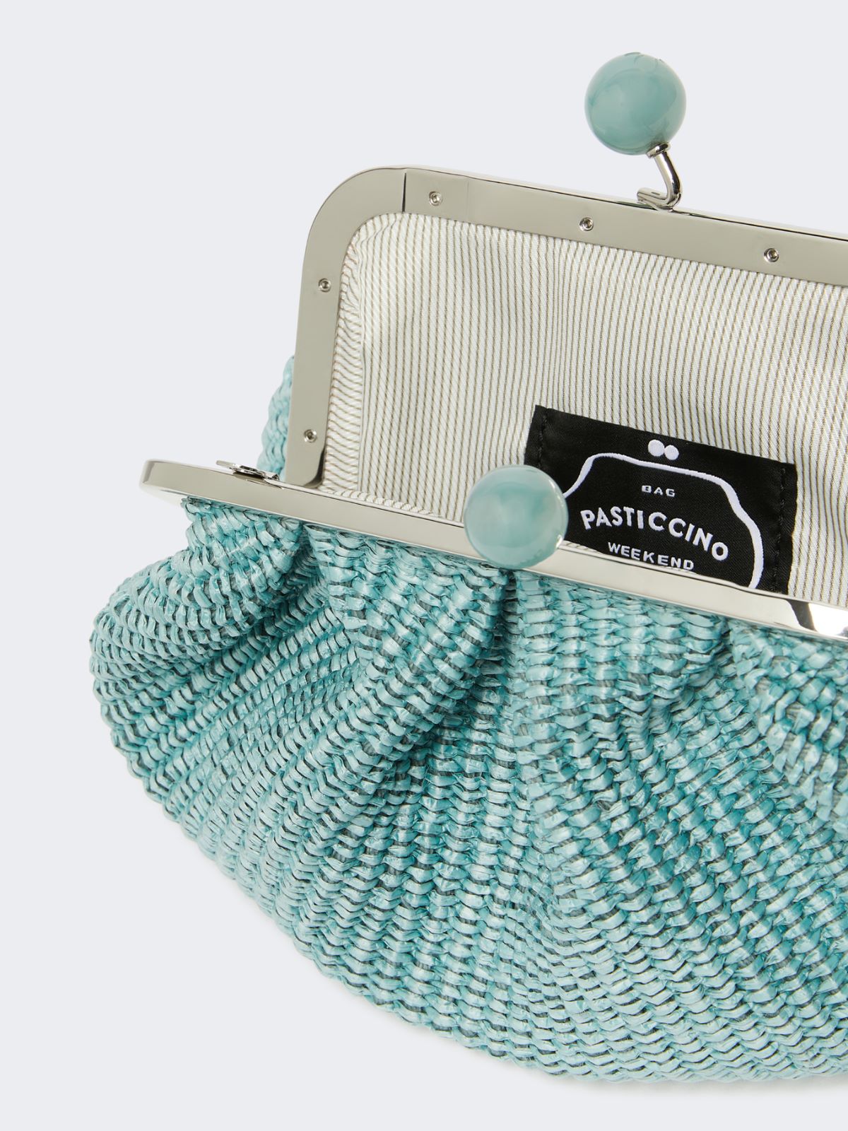 Small raffia-effect Pasticcino Bag - OIL - Max Mara - 12