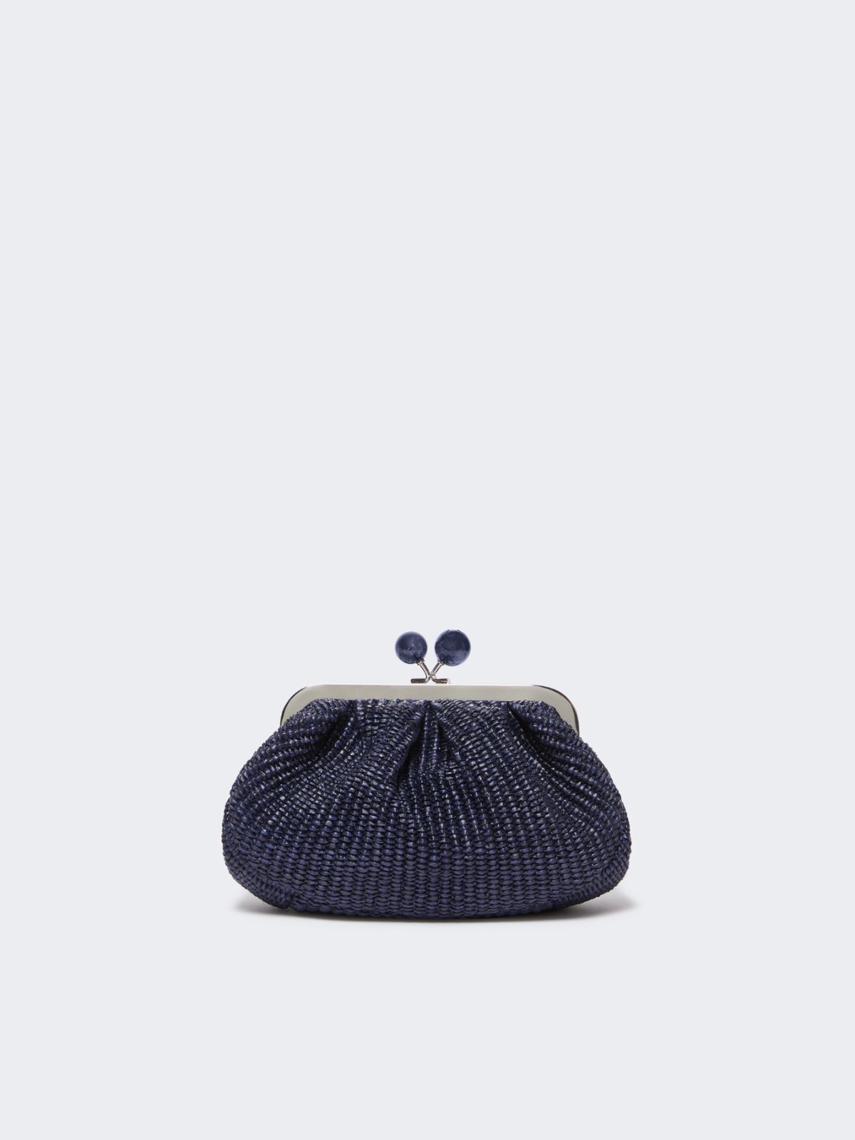 Small raffia-effect Pasticcino Bag - ULTRAMARINE - Max Mara - 9