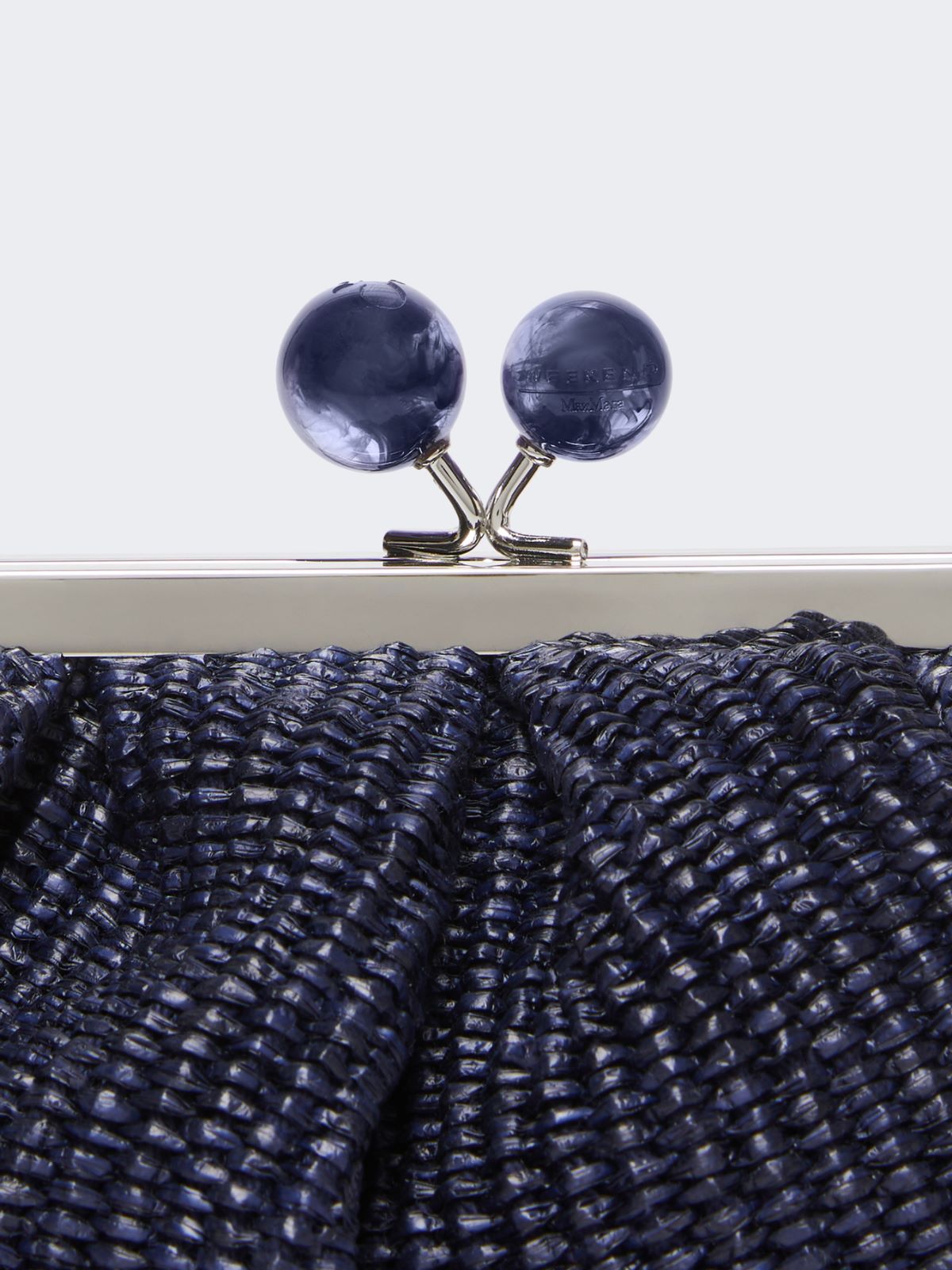 Small raffia-effect Pasticcino Bag - ULTRAMARINE - Max Mara - 9