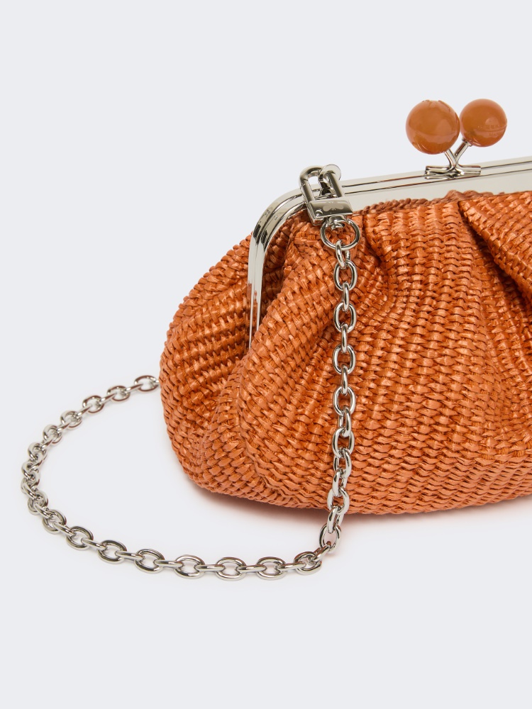 Pasticcino Bag small effetto rafia - SALMONE - Max Mara - 3