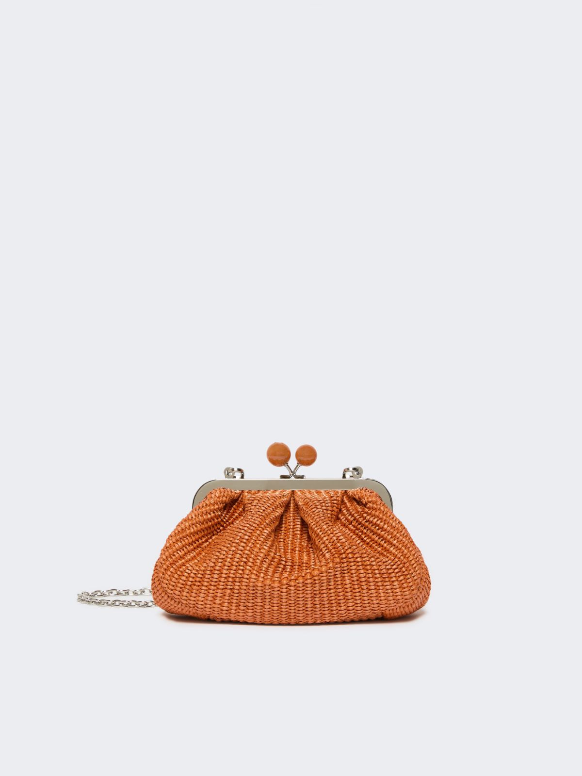 Pasticcino Bag small effetto rafia - SALMONE - Max Mara