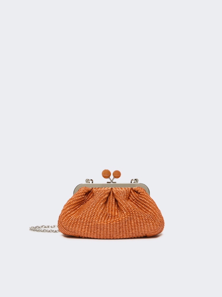 Pasticcino Bag small effetto rafia - SALMONE - Max Mara - 1