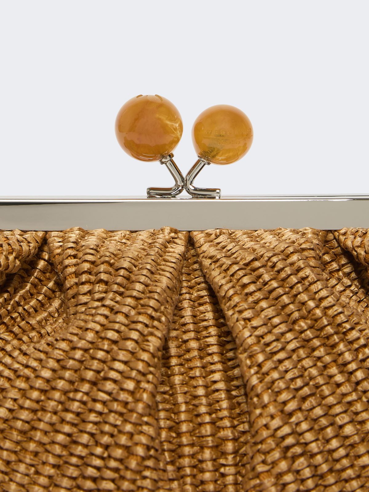 Pasticcino Bag small effetto rafia - MANDARINO - Max Mara - 4