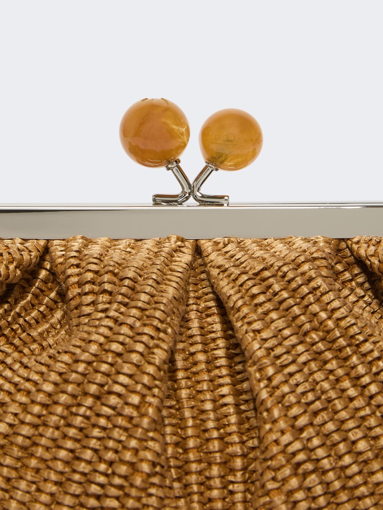 Pasticcino Bag small effetto rafia - MANDARINO - Max Mara - 4