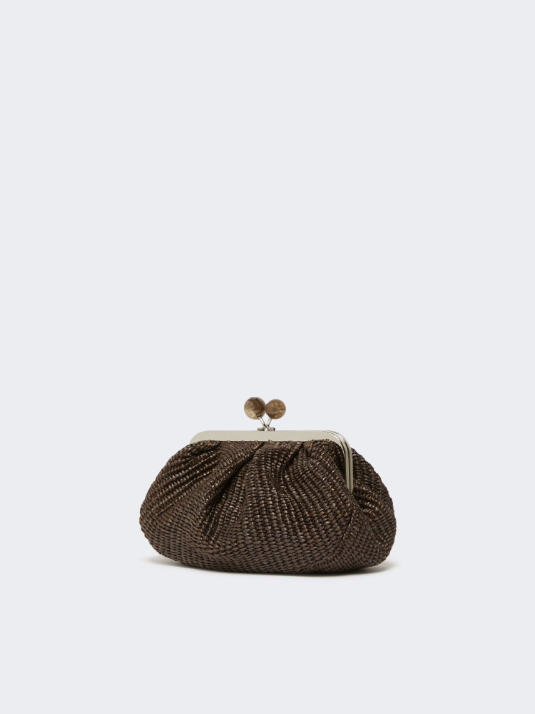 Pasticcino Bag small effetto rafia - MARRONE SCURO - Max Mara - 2