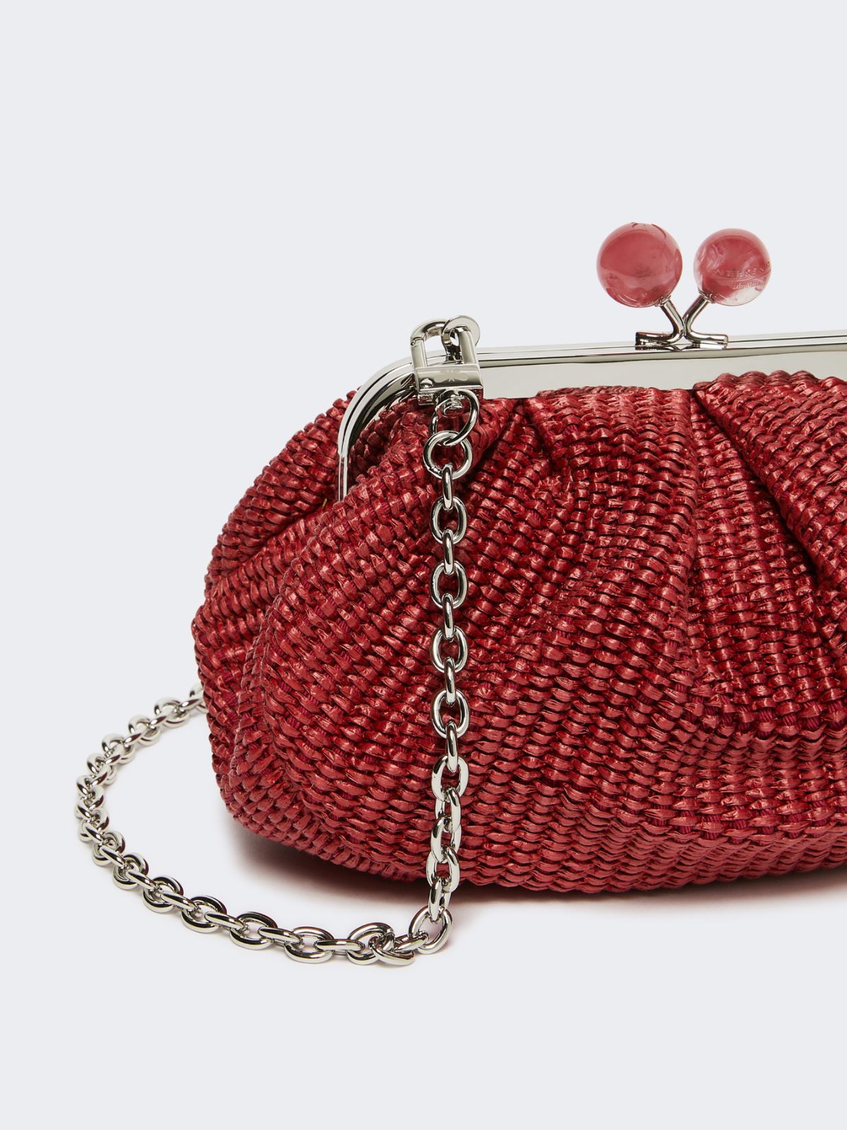 Small raffia-effect Pasticcino Bag - ANTIQUE ROSE - Max Mara - 3