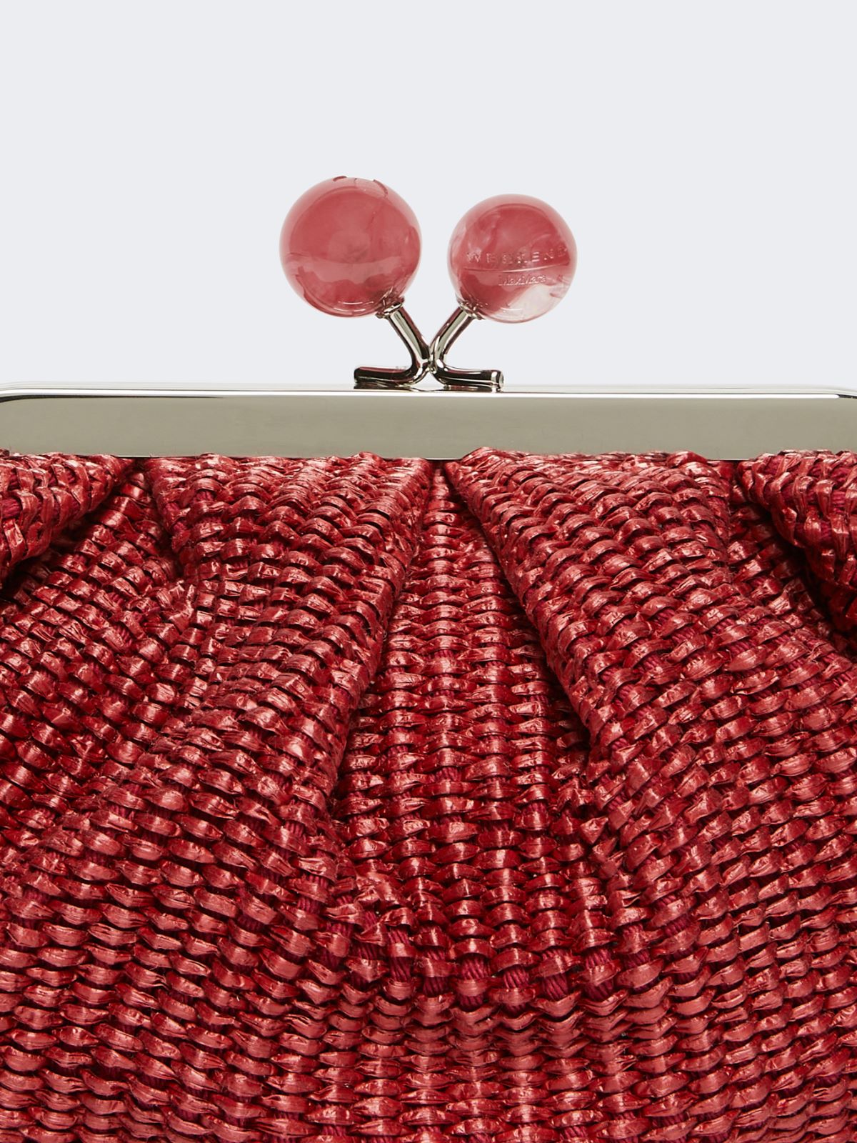 Small raffia-effect Pasticcino Bag - ANTIQUE ROSE - Max Mara - 4