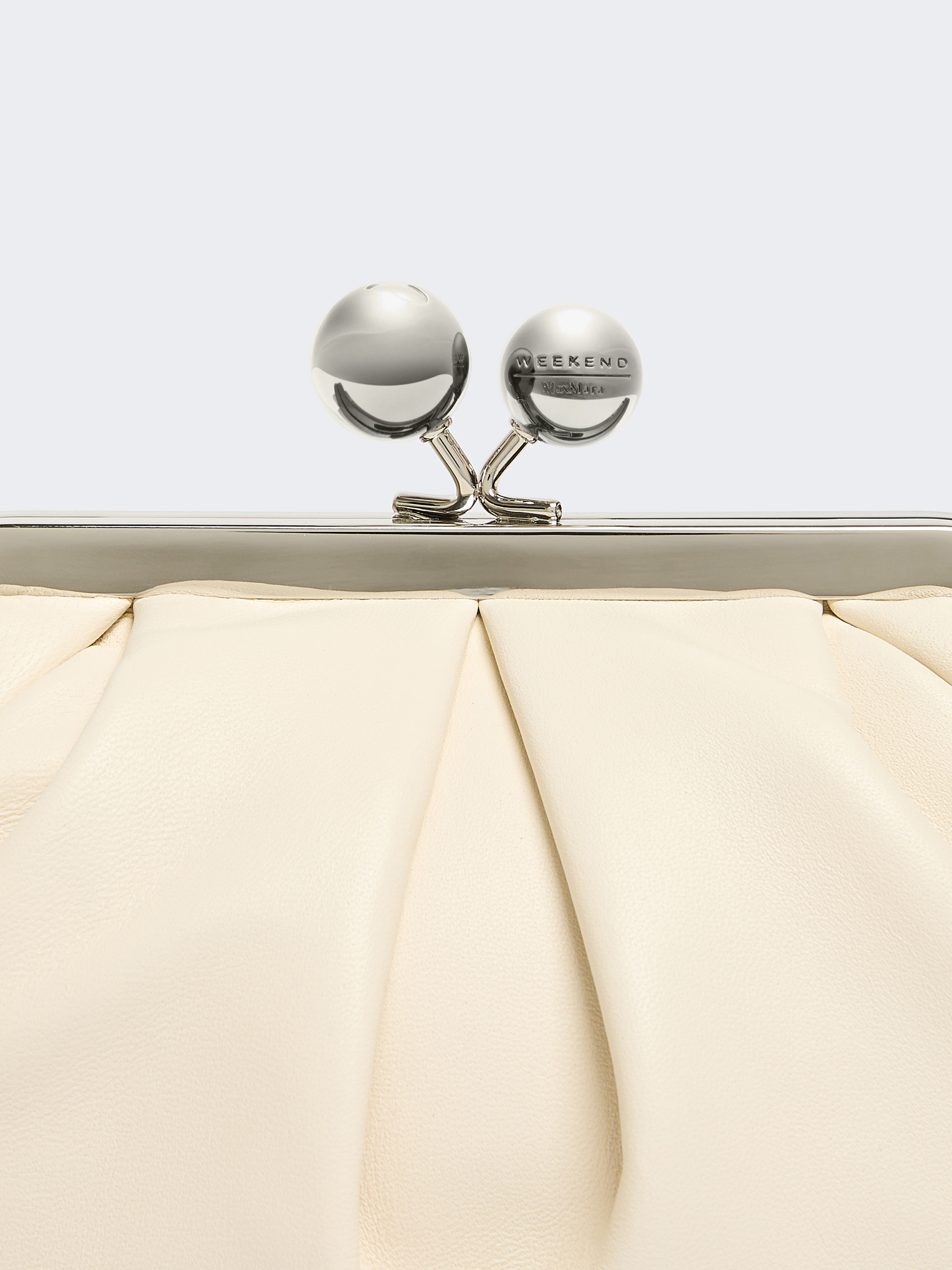 Small sheepskin Pasticcino Bag - IVORY - Max Mara - 4