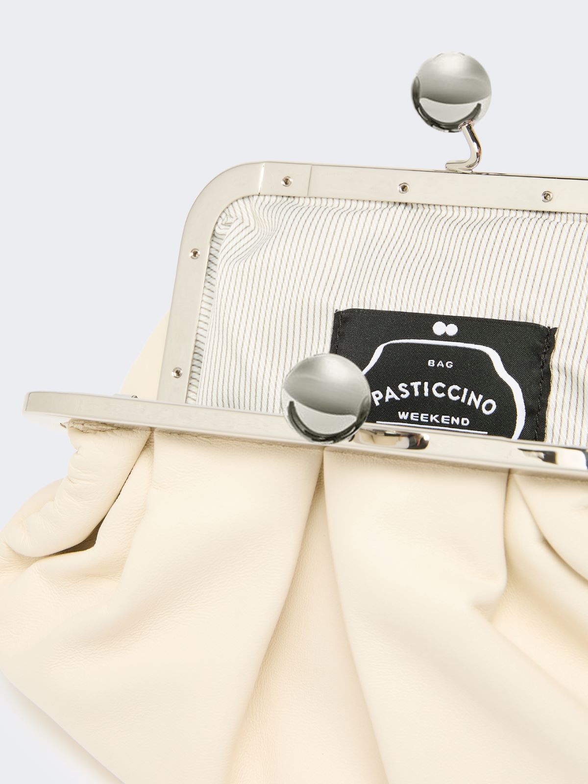 Small sheepskin Pasticcino Bag - IVORY - Max Mara - 5