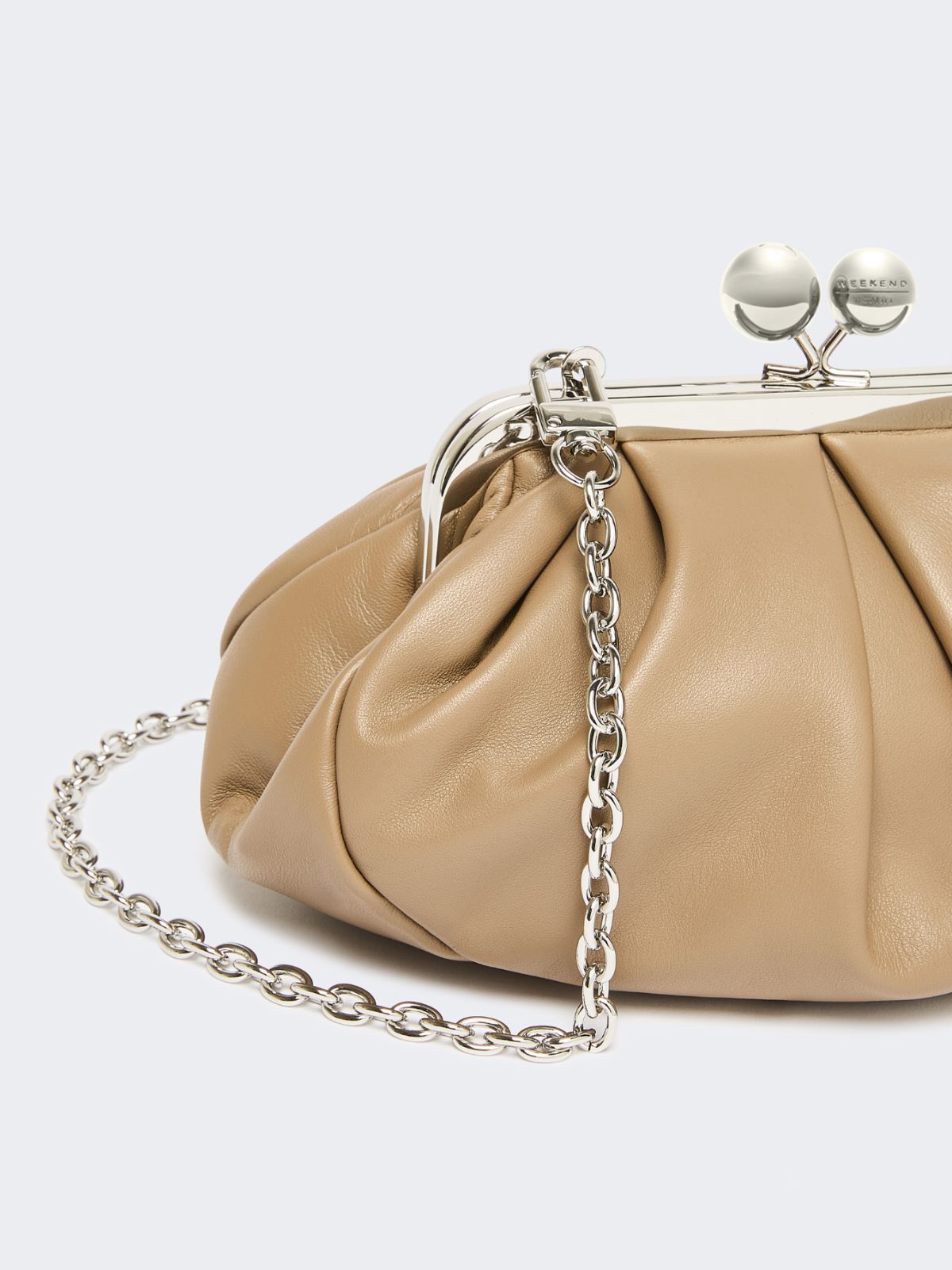 Small sheepskin Pasticcino Bag - TURTLEDOVE - Max Mara - 5