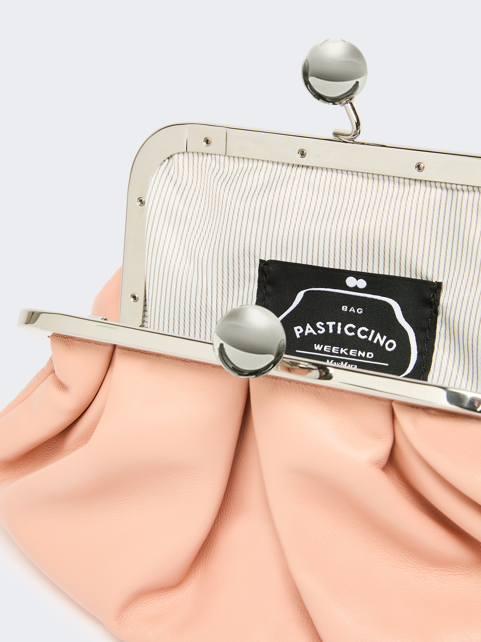 Small sheepskin Pasticcino Bag - ANTIQUE ROSE - Max Mara - 5