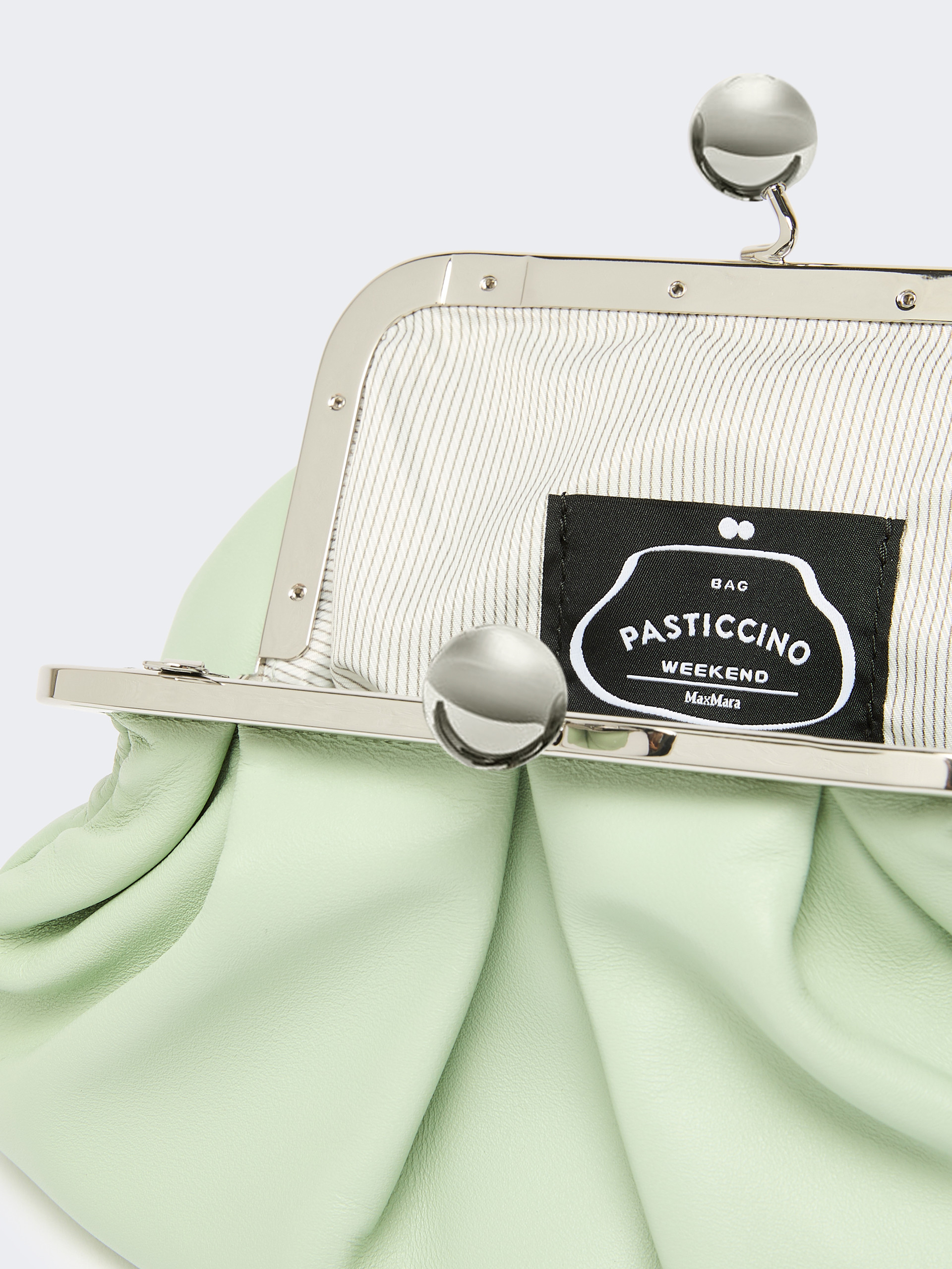 Small sheepskin Pasticcino Bag - PASTEL GREEN - Max Mara - 5