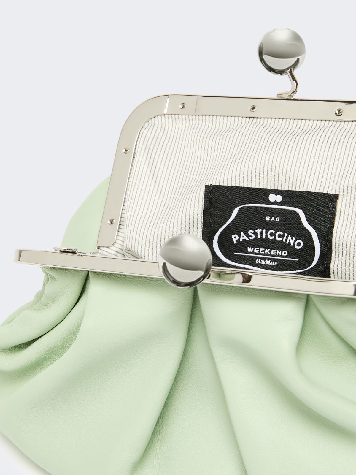 Small sheepskin Pasticcino Bag - PASTEL GREEN - Max Mara - 5