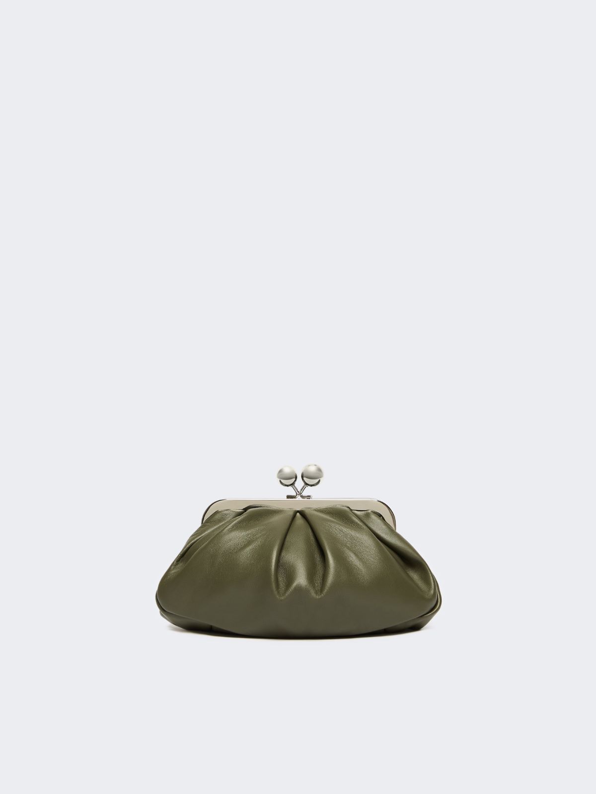 Small sheepskin Pasticcino Bag - DARK GREEN - Max Mara - 9