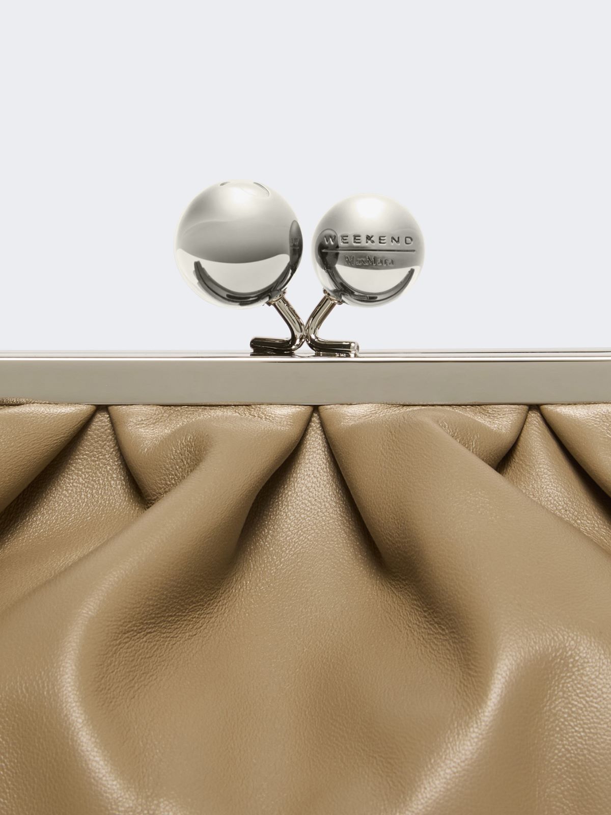 Medium sheepskin Pasticcino Bag - TURTLEDOVE - Max Mara - 6